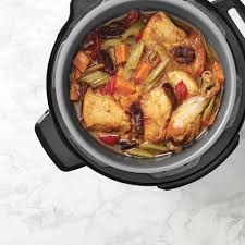 Tajine De Poulet Au Citron A L Autocuiseur Ricardo Recipe Lemon Chicken Pressure Cooker Chicken Pressure Cooker Recipes