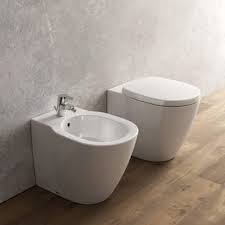 Bidet A Pavimento Filo Muro Compacta Sensea Prezzo Online Leroy Merlin Muri Pavimenti Bidet
