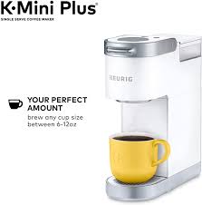 We'll review the issue and make a decision about a partial or a full refund. Keurig K Mini Plus Coffee Maker Single Serve K Cup Pod Coffee Brewer Comes With 6 To 12 Oz Brew Size K Cup Pod Storage And Travel Mug Friendly White Amazon Ca Home Kitchen