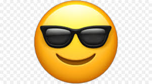 Gambar gambar emoji iphone latar hitam gratis. Sunglasses Emoji