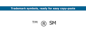 Like the registered trademark symbol, there are a few ways to type the unregistered trademark symbol in microsoft. Tm Symbol Trademark Symbols Easy Copy Paste