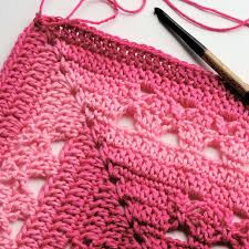 This cozy baby layette makes a practical yet pretty present. Lunar Crossings Rectangle Blanket Free Crochet Pattern Crochetkim