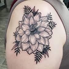 Dog & flowers pet memorial tattoo. Forever Faithful Tattoo Home Facebook