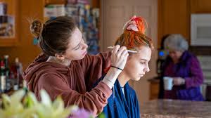 The mildly acidic nature of apple cider vinegar helps restore balance to your hair by lowering the ph since dull hair has a higher ph level. How To Get Orange Out Of Hair When Coloring At Home