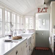 Extra Deep Kitchen Countertops Victoria Elizabeth Barnes Country Kitchen White Paneling Home Kitchens