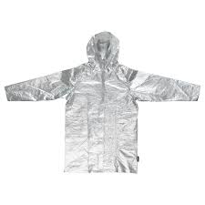 Ikea Frekvens Raincoat Silver Color The Raincoat S Reflective Material Protects Against Wind And Light Rain Takes Up Little St Silver Color Raincoat Ikea