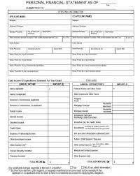 Get Our Example Of Detailed Personal Financial Statement Template For Free Personal Financial Statement Statement Template Financial Statement