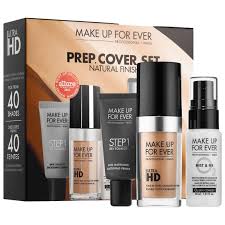New At Sephora Make Up For Ever Prep Cover Set Customizable Ultra Hd Invisible Cover Foundation Set Makyaj Urunleri Makyaj Urunler