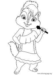 Alvin and the chipmunks coloring pages free. Awesome Alvin And The Chipmunks Colouring Pages
