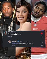 Offset's Reaction to Cardi B's New Relationship with Stefon Diggs
