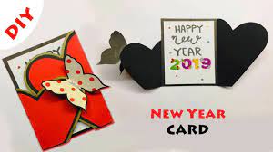 Create free, custom business card designs get the look you want without the hassle. Greeting Cards Latest Design Handmade Diy Happy New Year Card Design 2019 45 Youtube