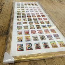 Framed Garbage Pail Kids Collection Frame Garbage Pail Kids Pail