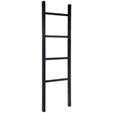 Black Wood Ladder Ladder Decor Hobby Lobby Furniture Wood Ladder