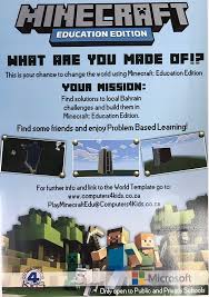 Watch the video of how to host and join a world in minecraft: Computers 4 Kids On Twitter Moebahrain Rcictbh Amazing Feedback From The 600 Moe Teachers Trained On Minecraft Education Edition Last Month 3 Weeks Left To Enter The Bahrain Minecraft Competition Minecrafteducation Bahrain