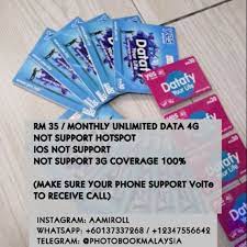 The yes 4g altitude is designed to enhance your 4g lte experience. Unlimited Internet Data 4g Lte Volte Yes Sim Card Shopee Malaysia