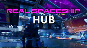 Real Spaceship Fortnite Hub Fortnite Creative Youtube