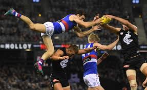 Where is western bulldogs vs carlton taking place? Western Bulldogs Beat Carlton By Three Points Saints Downs Suns By Four And Dockers Beat Power By 21 Abc News