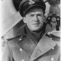 Brig. GEN. Fredric N. Buckingham, vice commander, 21st Air Force, Military  Airlift Command, greets GEN. Hansford T. Johnson, U.S. commander-in-chief,  Transportation Command and commander-in-chief, Military Airlift Command,  upon Johnson's arrival during ...