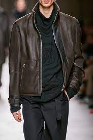 Hermes Fall 2020 Menswear Fashion Show Menswear Mens Outfits Leather Jacket Men