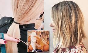 Although the woman was facing away from the. Lauren Conrad Reveals Why She Cut Her Hair Short Daily Mail Online