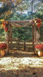 25 Gorgeous Fall Wedding Arches And Altars Ideas For Your Big Day Fall Wedding Arches Fall Wedding Ceremony Wedding Arch Rustic