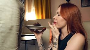 Step Moms Kinky Cum-eating Cake Fetish in Steamy Kitchen Turns into a  Forbidden Food Porn Fantasy that Satisfies Her