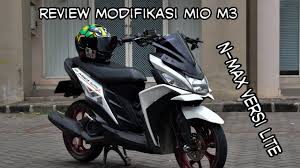 Sepeda motor ini bisa dibilang cukup trendy dan handal. Review Modifikasi Mio M3 Yamaha Mio M3 Mio 125 Jadi Kayak N Max Youtube
