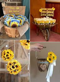 Flower explosion supplies affordable wedding flowers in rustic style and more. Rustic Wedding Ideas With Sunflowers Online