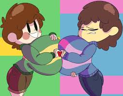 Undertale hentai - Frisk with huge breasts!