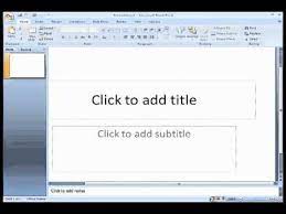 2 Powerpoint 2007 Setting Up Your Powerpoint Environment Powerpoint Microsoft Office Learning