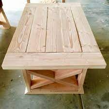 I used the kreg jig… Diy Farmhouse Coffee Table Made With A Kreg Jig K5 Pocket Hole Master System Made By Joe Diy Farmhouse Coffee Table Coffee Table Farmhouse Diy Coffee Table