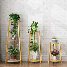 Plantas que son muy fáciles de cuidar y con las cuales. Escaleras De Bambu Para Mas Plantas Y Cestas Colgantes Para Balcon Interior Sala De Estar Estante De Flores Multifuncional De Varias Capas Decoracion De Jardin Al Aire Libre 68 5 X 40 X