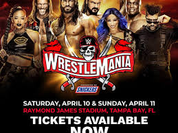 Wrestlemania 37 will be airing this weekend on april 10th and 11th from raymond james stadium in tampa, florida and airs live on peacock in the us and wwe network (internationally). Drama Alert Wwe Removes Charlotte Flair From Wrestlemania Graphics
