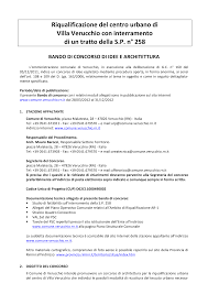 Riqualificazione del centro urbano di Villa Verucchio con ...