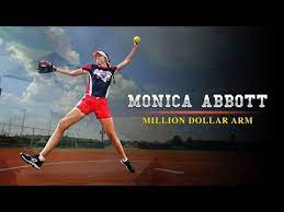She also set the record for fastest npf pitch at 77 mph in 2012, so it's not surprising that she was so highly sought after. Monica Abbott Million Dollar Arm Trailer Youtube
