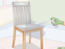 How To Paint An Old Wooden Chair 10 Steps With Pictures Wooden Chair Old Wooden Chairs Painting Old Chairs