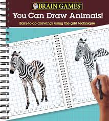 This difference enables scientists to explore how heredity contributes to illness and behavior. Amazon Com Brain Games You Can Draw Animals Easy To Do Drawings Using The Grid Technique 9781680227949 Publications International Ltd Brain Games Books