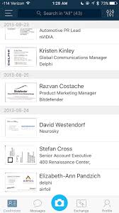 The popular apps will also allow you to export contacts into outlook, salesforce and many other platforms. 5 Apps To Help You Digitally Organize Business Cards