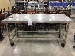 Stainless Steel Work Table W Edlund Can Opener Steel Base Price Pics Detail Stainless Steel Work Table Used Restaurant Equipment Restaurant Equipment