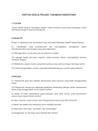 Maybe you would like to learn more about one of these? Kertas Kerja Projek Tanaman Hidroponik