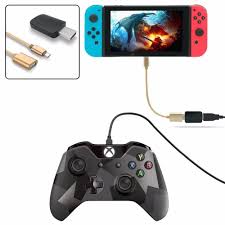 Converter For Nintendo Switch To Make Ps3 Ps4 Xbox 360 Xbox One Controller Compatible With Otg Cable S Xbox One Controller Nintendo Switch Accessories Xbox One