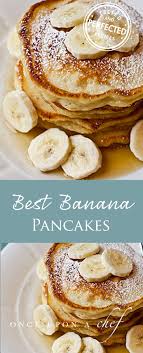 Banana Pancakes Recette Recettes De Pancake Nourriture Recettes De Cuisine