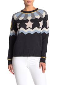 Inga Star Pattern Cashmere Sweater