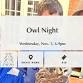 Owl Night event image