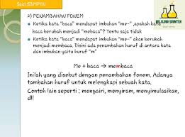 Imbuhan awalan, imbuhan apitan, imbuhan akhiran. Contoh Soal Imbuhan Gosip