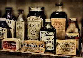 Old Medicine | A still life photo manipulated image of a sel ...