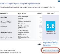The windows experience index was a quick way for windows users to figure out their overall computer performance and any immediate bottlenecks. The Windows Experience Index How To Use It Interpret The Results Digital Citizen