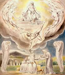 Obra De Arte Satanas Ante El Trono De Dios William Blake