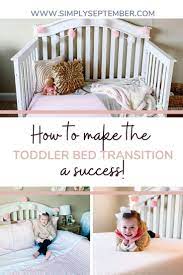 You can purchase guardrails for the sides to keep her from falling out. How To Make The Toddler Bed Transition A Success Simply September