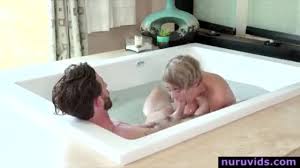 Natural busty milf bathtub titjob. Stunning Busty Milf Sucking Cock In The Bathtub Melonstube Cc